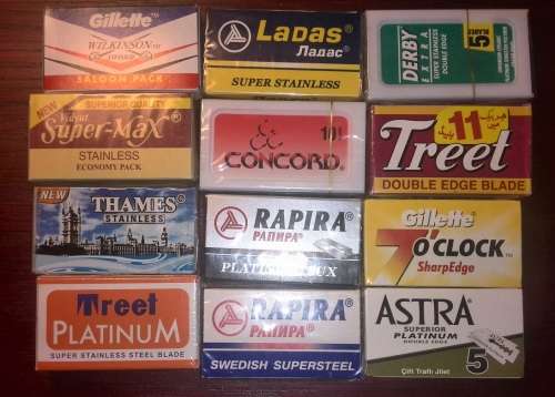 Double Edge Razor Blade Sampler Pack