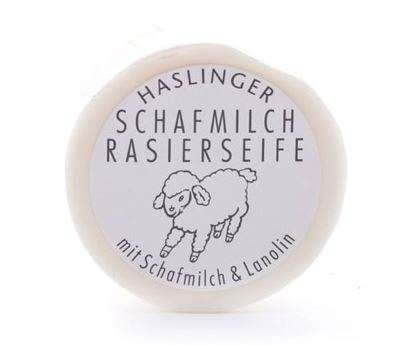 Haslinger Shave Soap (Sheep milk) + free case