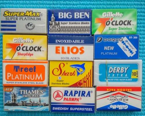 Double Edge Razor Blade Sampler Pack