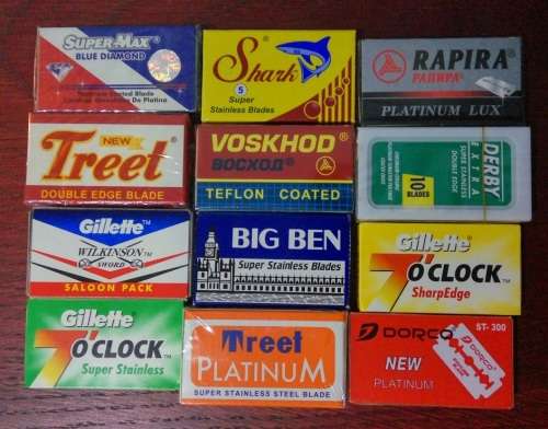 Double Edge Razor Blade Sampler Pack