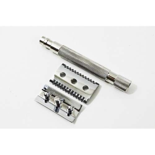 Parker 68S Safety Razor (Open comb, 316L Stainless Steel Handle)