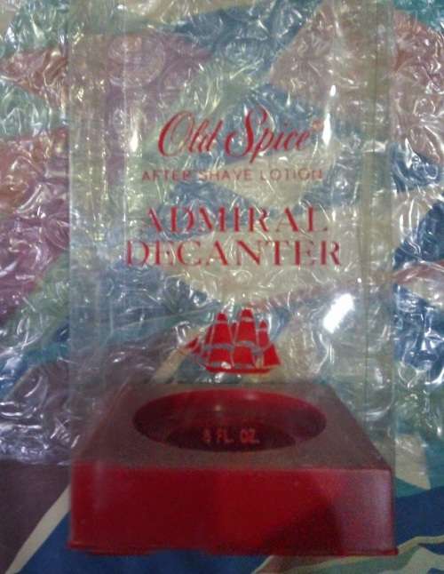 Old Spice Admiral 'Opal' After Shave Decanter (circa 1974)