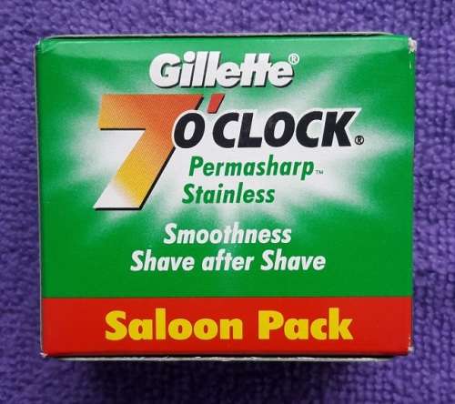 Gillette 7 o Clock (Saloon Pack)