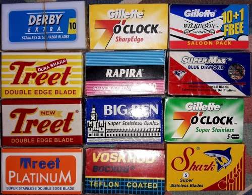 Double Edge Razor Blade Sampler Pack