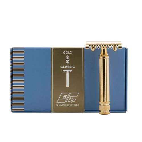 Fatip Grande Gold Safety Razor (Open comb)