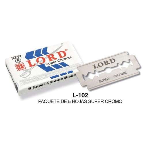 Lord Super Chrome Safety Razor Blades