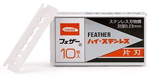 Feather FHS-10 Single Edge Razor blades (10)
