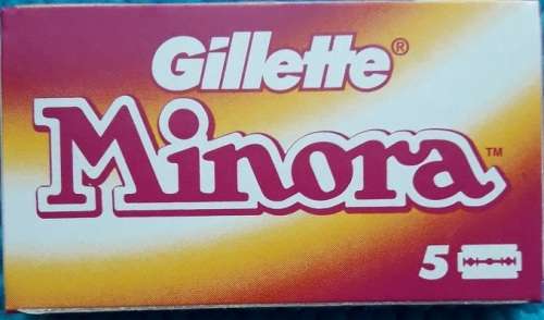 Gillette Minora Double Edge Safety Razor Blades