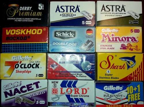Double Edge Razor Blade Sampler Pack