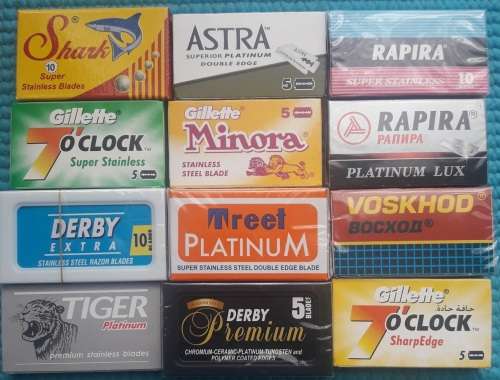 Double Edge Razor Blade Sampler Pack