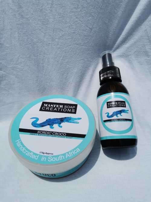MSC - Nordic Croco Shave Soap and Aftershave Bundle