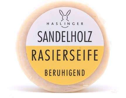 Haslinger Shave Soap (Sandalwood)