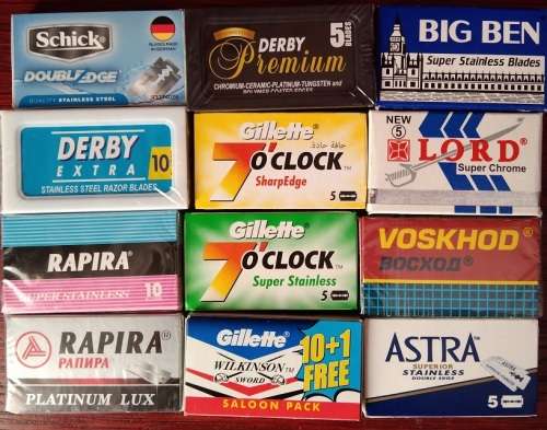 Double Edge Razor Blade Sampler Pack
