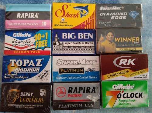 Double Edge Razor Blade Sampler Pack