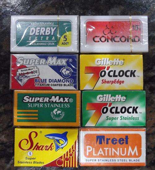 Double Edge Razor Blade Sampler Pack