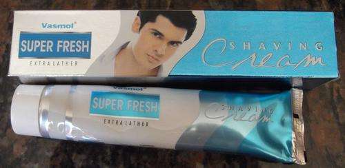 Vasmol Super-Fresh Extra Lather Shave Cream (125 g)