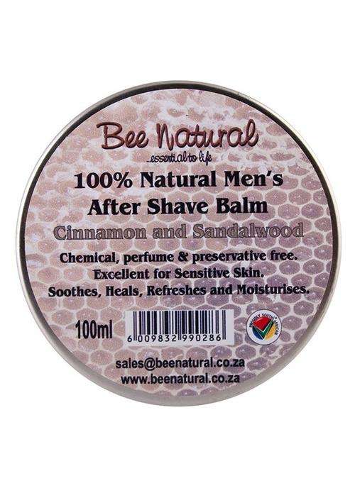 Bee Natural Cinnamon Sandalwood Aftershave Balm (100g)