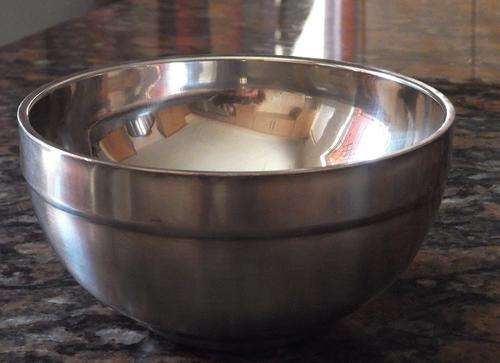 Stainless Steel Shaving Bowl (Double Wall, 12 cm)