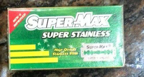 SuperMax Super Stainless Double Edge Safety Razor Blades
