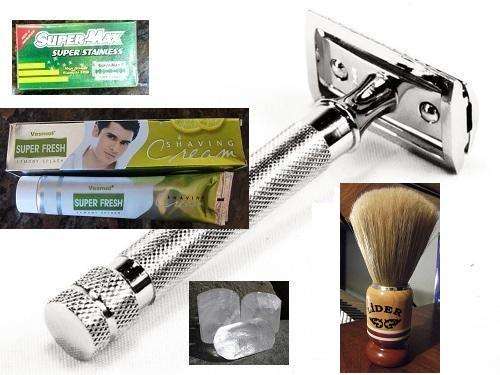 Traditional Wet Shaving Starter Kit (Parker 91R)
