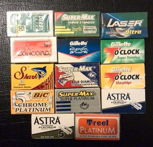 Double Edge Razor Blade Sampler Pack