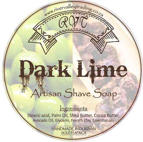 RVT 'Dark Lime' Artisan Shave Soap