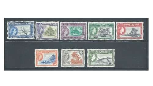 Gilbert & Ellice Islands 1956-62 QEII Mint NH & VLMM. SG (2008) Cat Value R294.