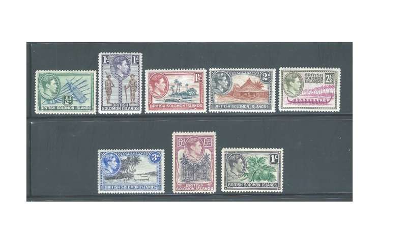 British Solomon Islands 1939-51 KGVI MM* SG (2008) Cat Value R248.