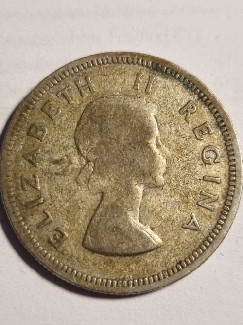 SA Union 2 Shillings 1954 (50% and 11.31g)
