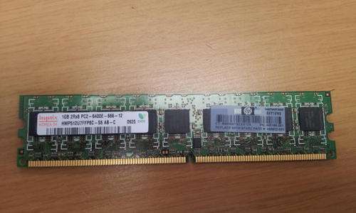 Hynix 1Gb DDR2 800 Mhz Ram
