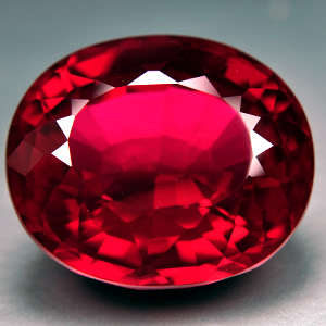 BRILLIANT 19.4 ct AAA+ TOP CRIMSON RED RUBY
