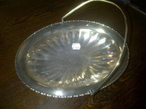 STUNNING SILVER PLATED SWEET DISH