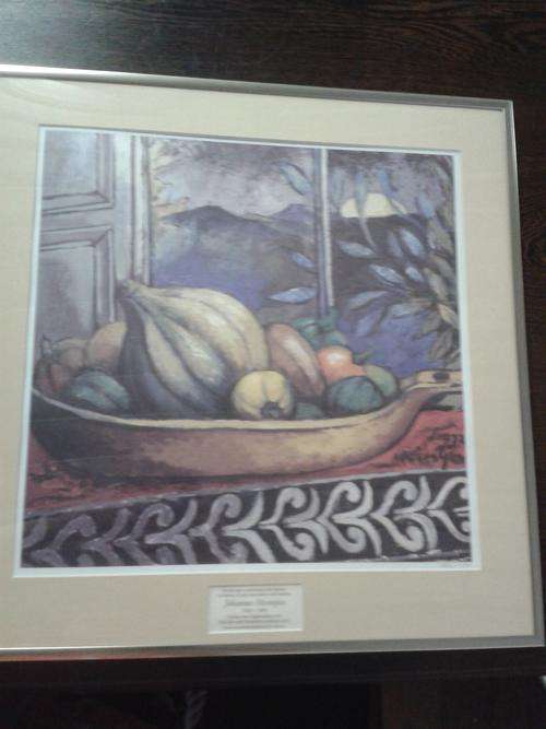 JOHANNES MEINTJES FRAMED PRINT 1166/1500 - ERROR ON CAPTION CARD