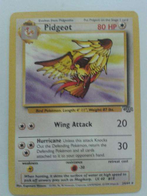 Pokemon Pidgeot 24/64 Rare