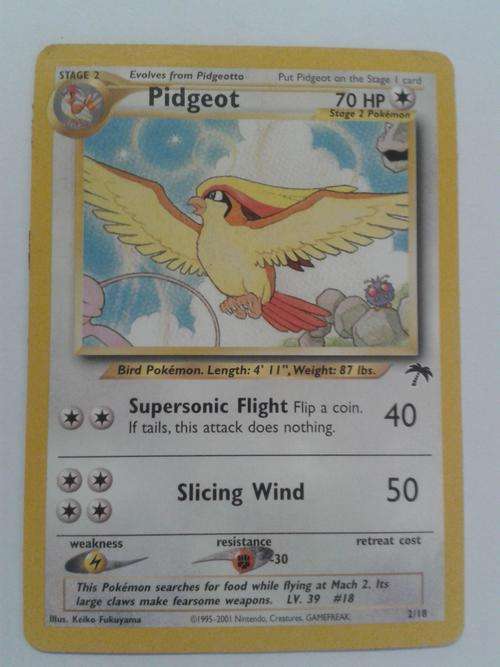 Pokemon Pidgeot 2/18