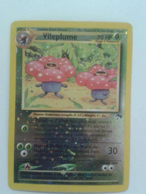 Pokemon Vileplume 17/18 Reverse Holo