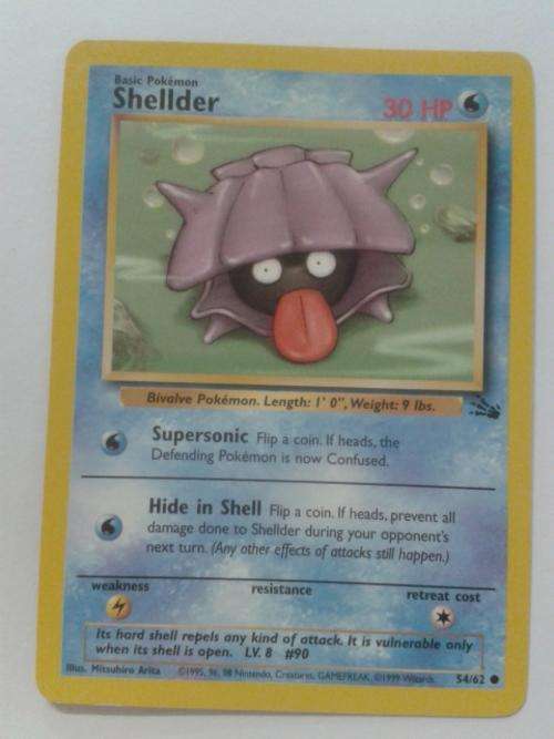 Pokemon Shellder 54/62 Common