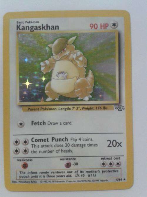 Pokemon Kangaskhan 5/64 Rare Holo