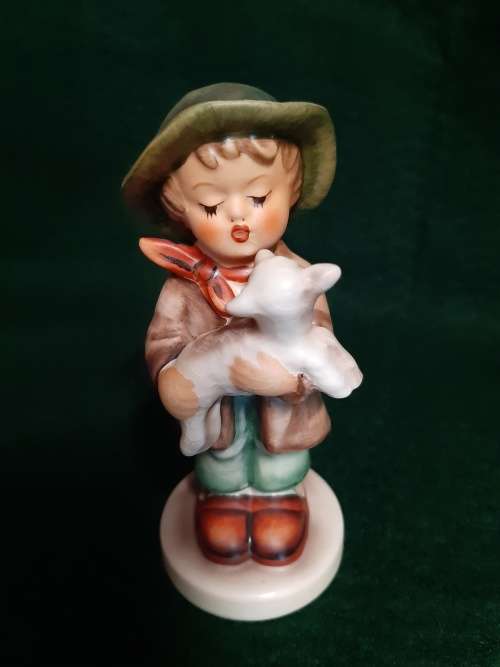Hummel Figurine -  Lost Sheep (Boy with lamb)