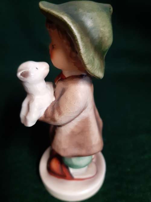 Hummel Figurine -  Lost Sheep (Boy with lamb)