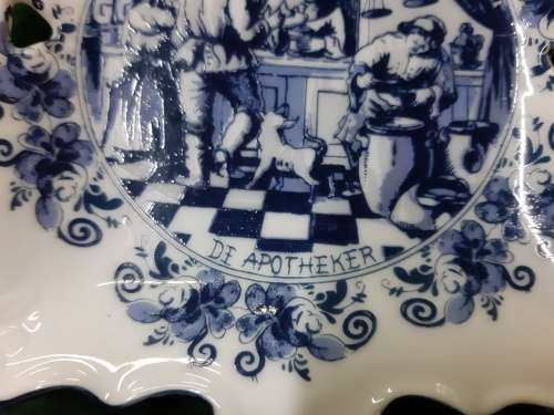 Oude Molen Delft De Apotheker Large Pin Tray Limited