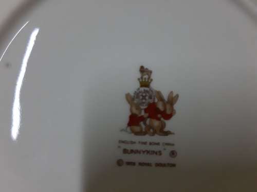 Royal Doulton Bunnykins plate