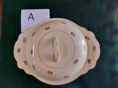 WOW! Set of 2 x Clarice Cliff c 1940`s Newport Potteries Tureen REGD 840076