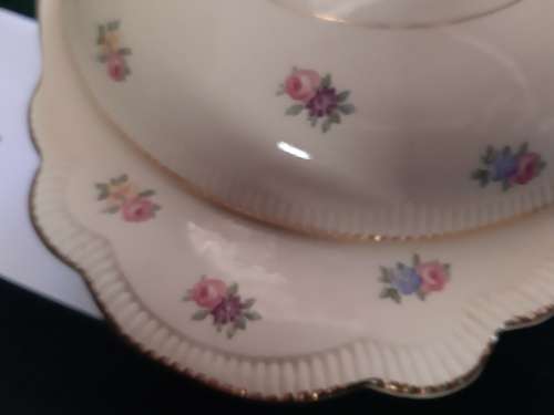 WOW! Set of 2 x Clarice Cliff c 1940`s Newport Potteries Tureen REGD 840076