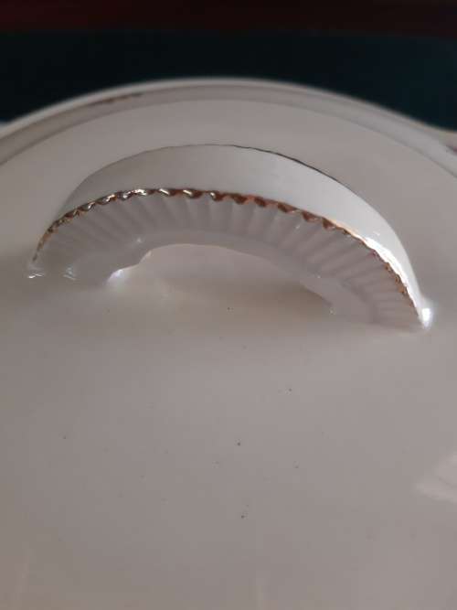 WOW! Set of 2 x Clarice Cliff c 1940`s Newport Potteries Tureen REGD 840076