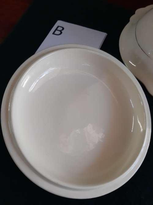 WOW! Set of 2 x Clarice Cliff c 1940`s Newport Potteries Tureen REGD 840076