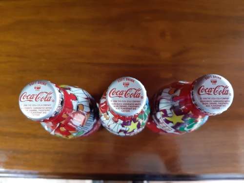 3 Coca-Cola sealed bottles Jig Saw Puzzle Detail Limited Edition not for resale