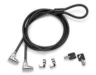 Noblelocks - Double Head Laptop/PC Security Key Cable Lock