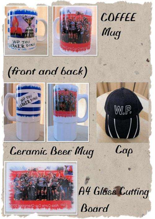 W.P. Jou lekker ding - Currie Cup Champs 2012 - Special Gift offering (Limited Stock)