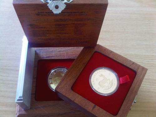 2007 KRUGERRAND LAUNCH SET- 40 YEAR ANNIVERSARY (LOW MINTAGE OF 500 MINTED)@@@ CRAZY R1 SYART